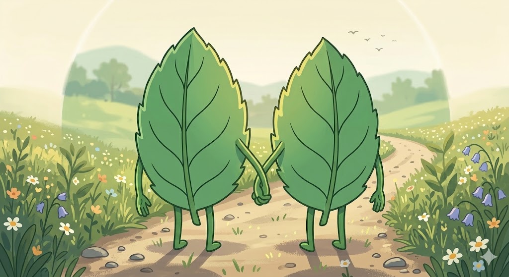 mints holding hands